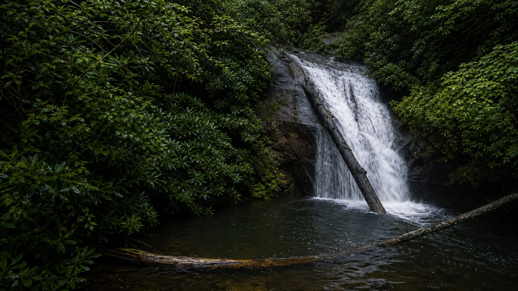Blue Hole Falls, Helen, Georgia