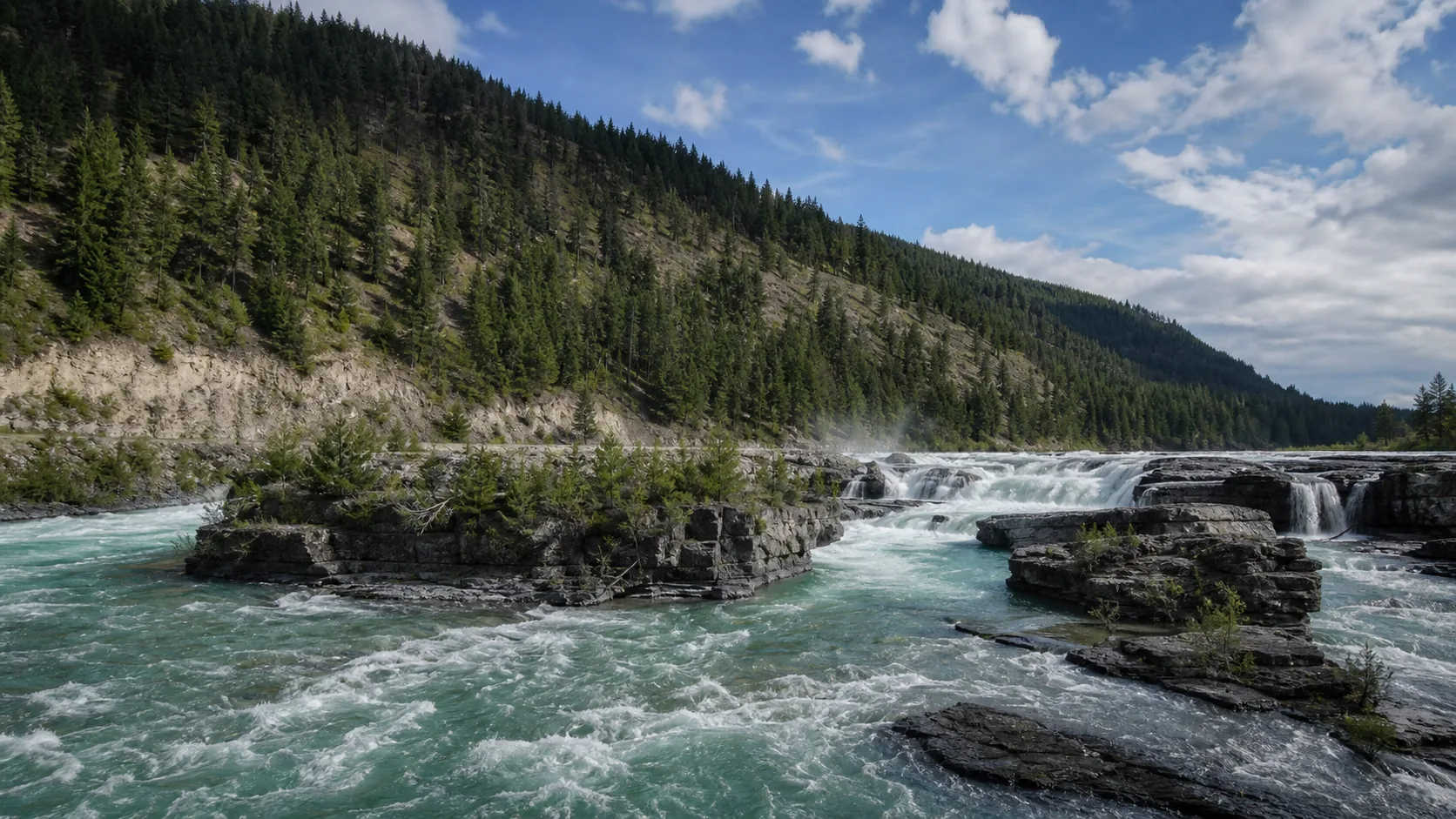 Kootenai Falls, Lincoln County, Montana