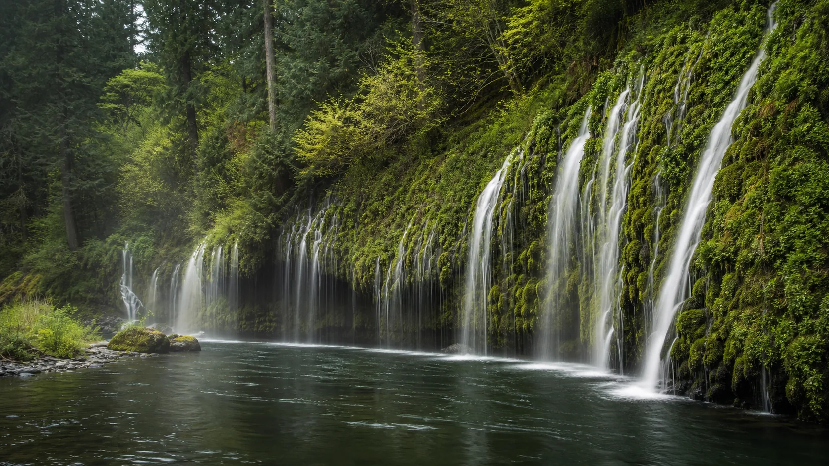 Mossbrae Falls, Siskiyou County, California