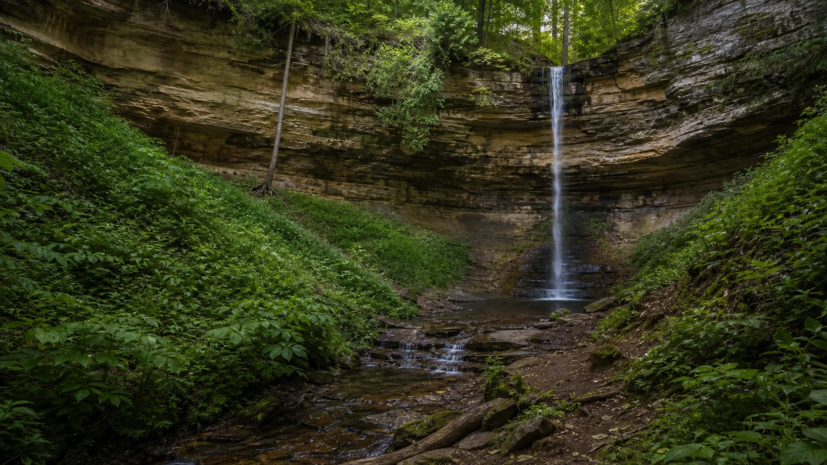 Munising Falls, Munising, Michigan