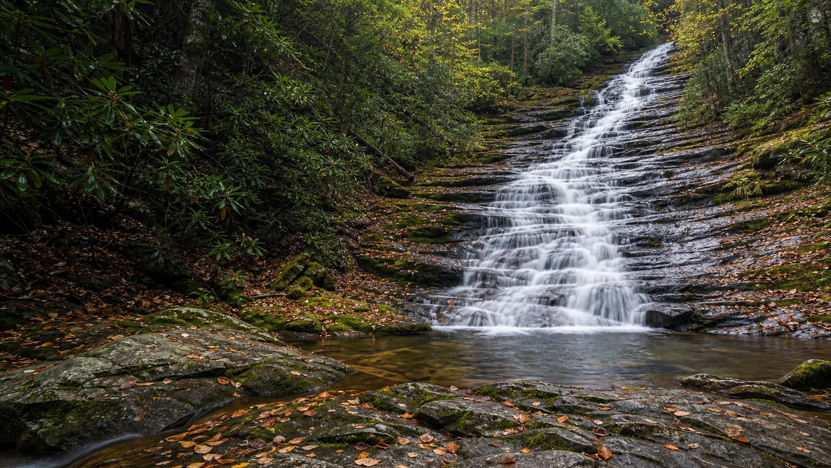 Roaring Fork Falls, Yancey County, North Carolina