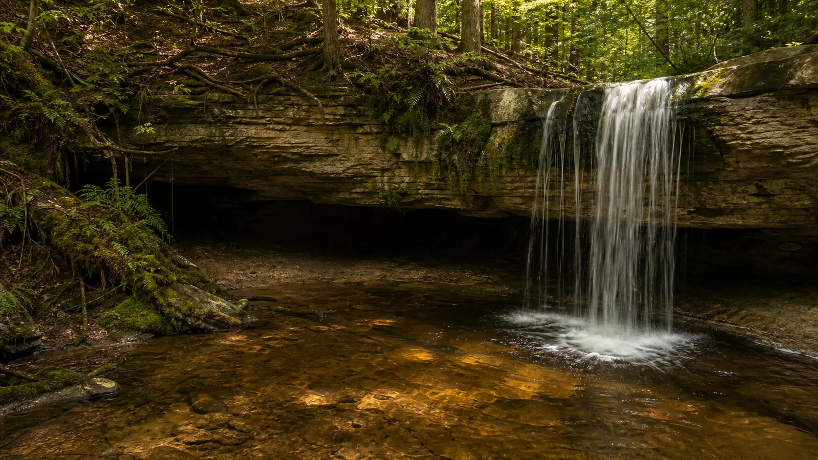 Scott Falls, Au Train Township, Michigan
