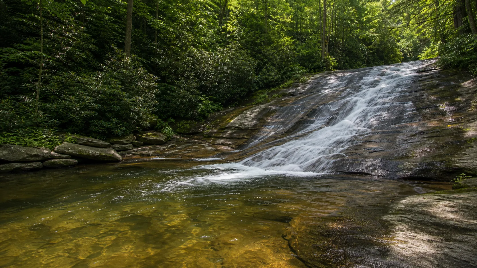 Sliding Rock, Transylvania County, North Carolina